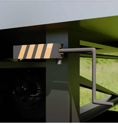 candado para camión, torton, trailer, caja seca